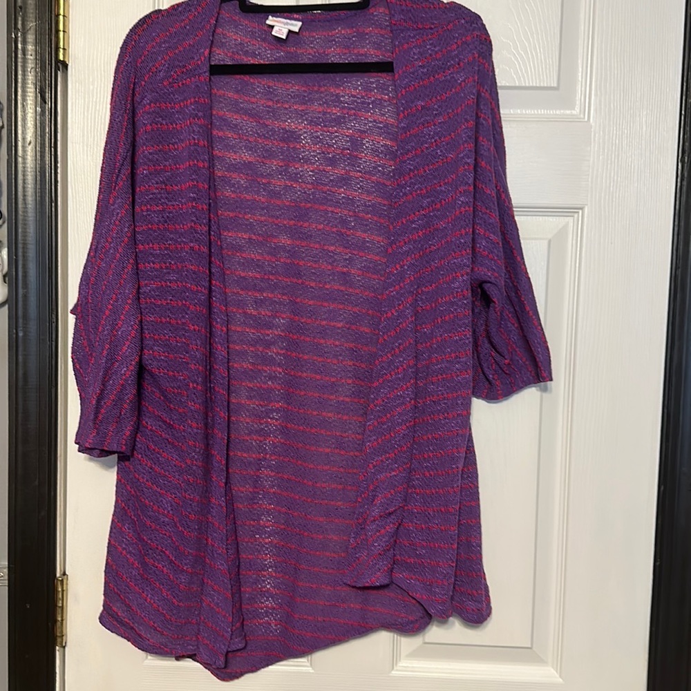 Little sweater purple and pink